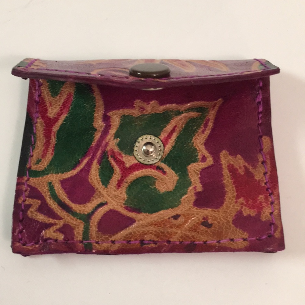 Handmade Leather Wallet Coin Purse & Small Wallet - Picture 6 of 7